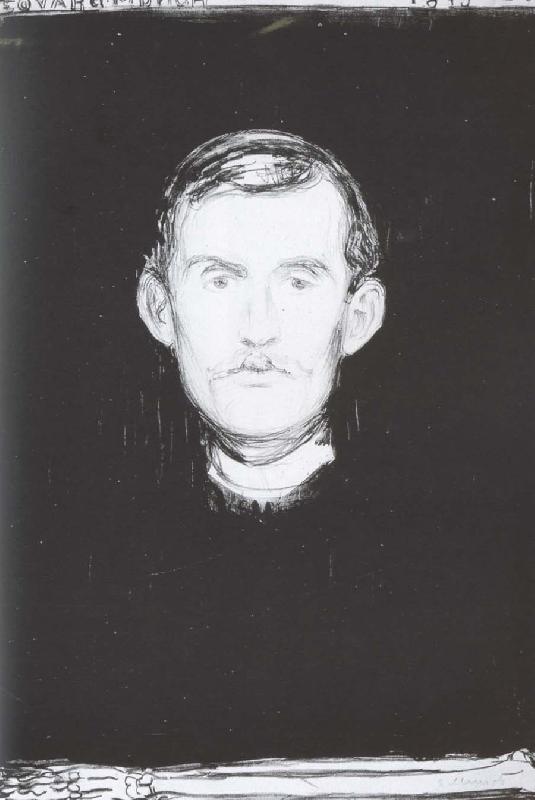 Edvard Munch Self-Portrait